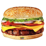 Cheeseburger Foil Balloon 31 Inch