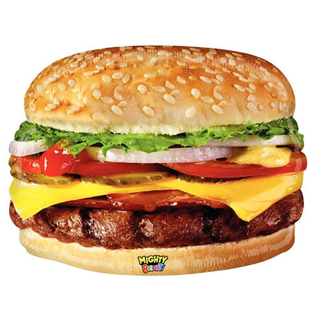 Cheeseburger Foil Balloon 31 Inch
