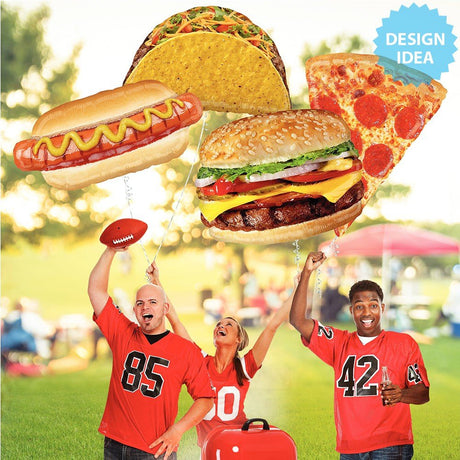 Cheeseburger Foil Balloon 31 Inch