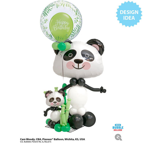 Foil Balloon Precious Panda 31 Inch