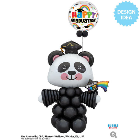 Foil Balloon Precious Panda 31 Inch