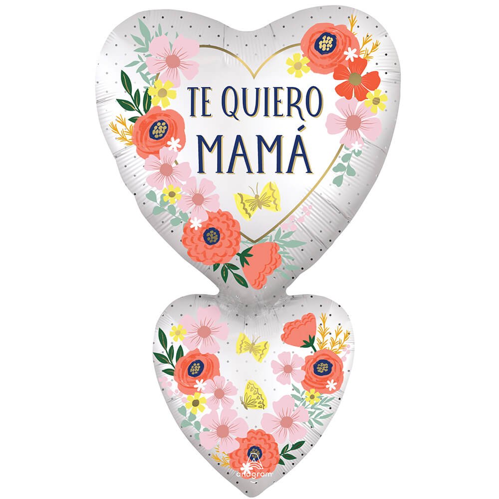 Foil Balloon Te Quiero Mama Blooms