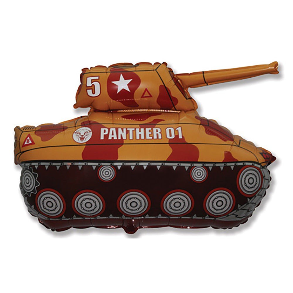 Tank Brown Foil Balloon