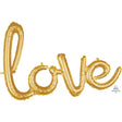 Love Gold Foil Balloon