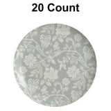 20 Count Earthtrends Gracy Design Paper Plates Combine Style & Strength 10 Inch