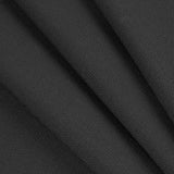 Black Double Faced Brushed Wool Suiting