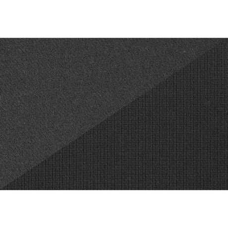Black Double Faced Brushed Wool Suiting