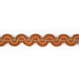 Metallic Gold and Yellow Braided Ric Rac - 1"