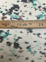 Cotton Knit Printed Brown Beige