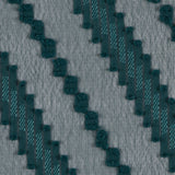 Famous NYC Designer Forest Green Diagonal Burnout Chiffon