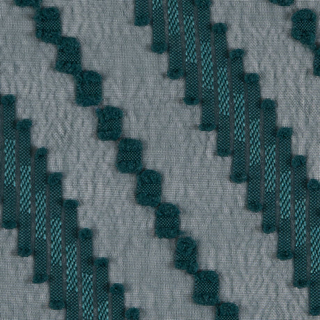Famous NYC Designer Forest Green Diagonal Burnout Chiffon