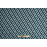 Famous NYC Designer Forest Green Diagonal Burnout Chiffon