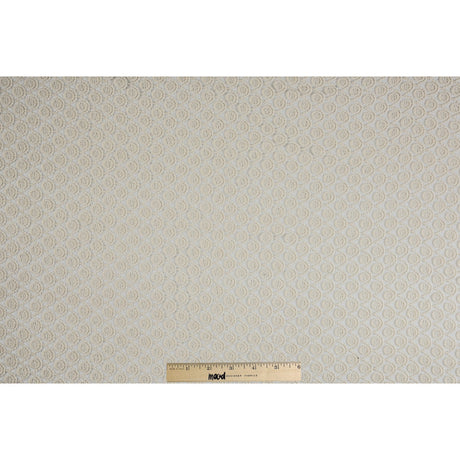 Famous NYC Designer Off-White Scalloped Lace on Netting