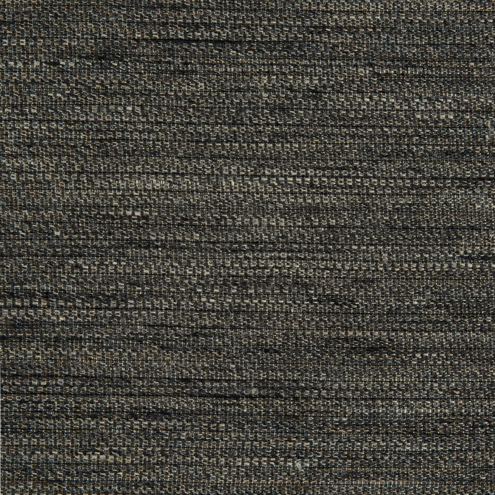 Oscar De La Renta Ivory/Thyme/Black Linen-Silk Woven