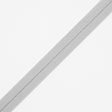 Gray Stretch Fold Over Grosgrain - 0.625"