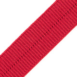 Red Stretch Fold Over Grosgrain - 0.625"