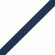 Navy Stretch Fold Over Grosgrain - 0.625"