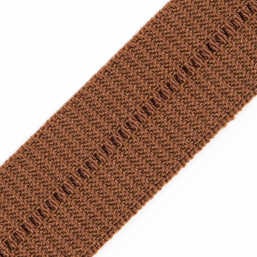 Brown Stretch Fold Over Grosgrain - 0.625"