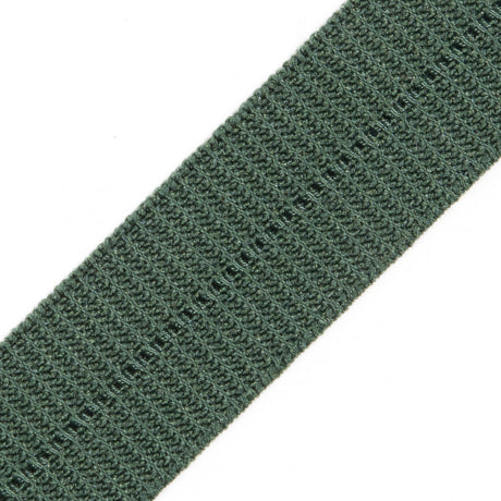 Green Stretch Fold Over Grosgrain - 0.625"