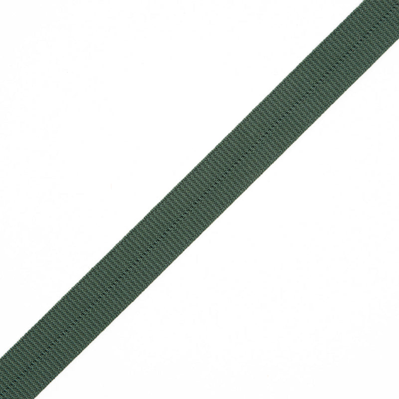 Green Stretch Fold Over Grosgrain - 0.625"