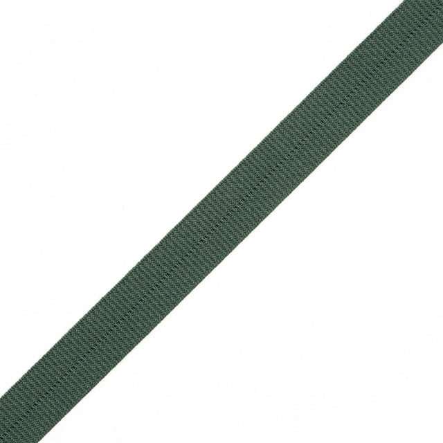 Green Stretch Fold Over Grosgrain - 0.625"