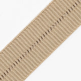 Khaki Stretch Fold Over Grosgrain - 0.625"