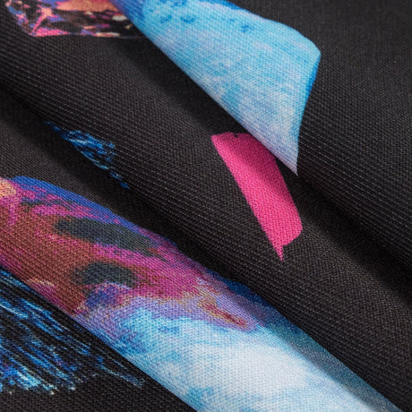 Floating Gems Digitally Printed Stretch Neoprene/Scuba Knit