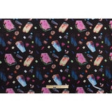 Floating Gems Digitally Printed Stretch Neoprene/Scuba Knit