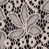 Stretch Lace - Off-White Floral - Katerina Collection
