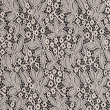 Stretch Lace - Off-White Floral - Katerina Collection