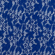 Stretch Lace - Royal Blue Floral - Katerina Collection