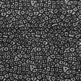 Black Pleated Novelty Lace