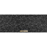 Black Novelty Lace w/ Knife Pleats