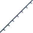 Blue Button Loop Braid - 0.625"