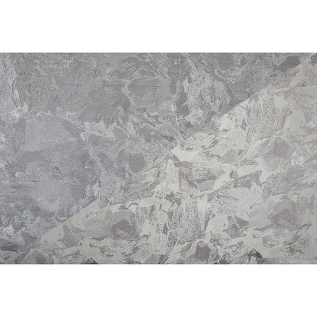 Metallic Silver/Gray Abstract Jacquard/Brocade