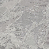 Metallic Silver/Gray Abstract Jacquard/Brocade