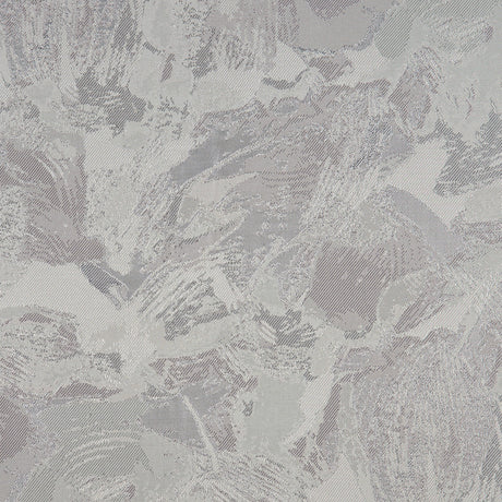 Metallic Silver/Gray Abstract Jacquard/Brocade