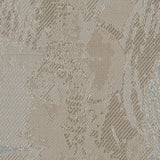 Metallic Silver/Cream Abstract Jacquard/Brocade