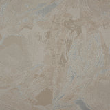 Metallic Silver/Cream Abstract Jacquard/Brocade