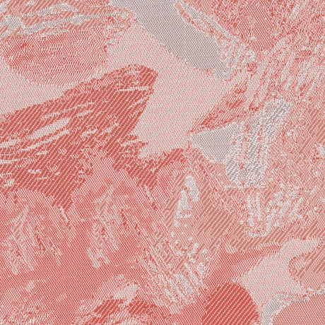 Metallic Silver/Pink Abstract Jacquard/Brocade