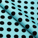 E-Z Dots Nylon Spandex Fabric - Large Polka Dots Print, 58/60" Width (1 Yard)