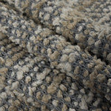 Griffin/Frozen Dew/White Cotton-Polyester Boucled Knit