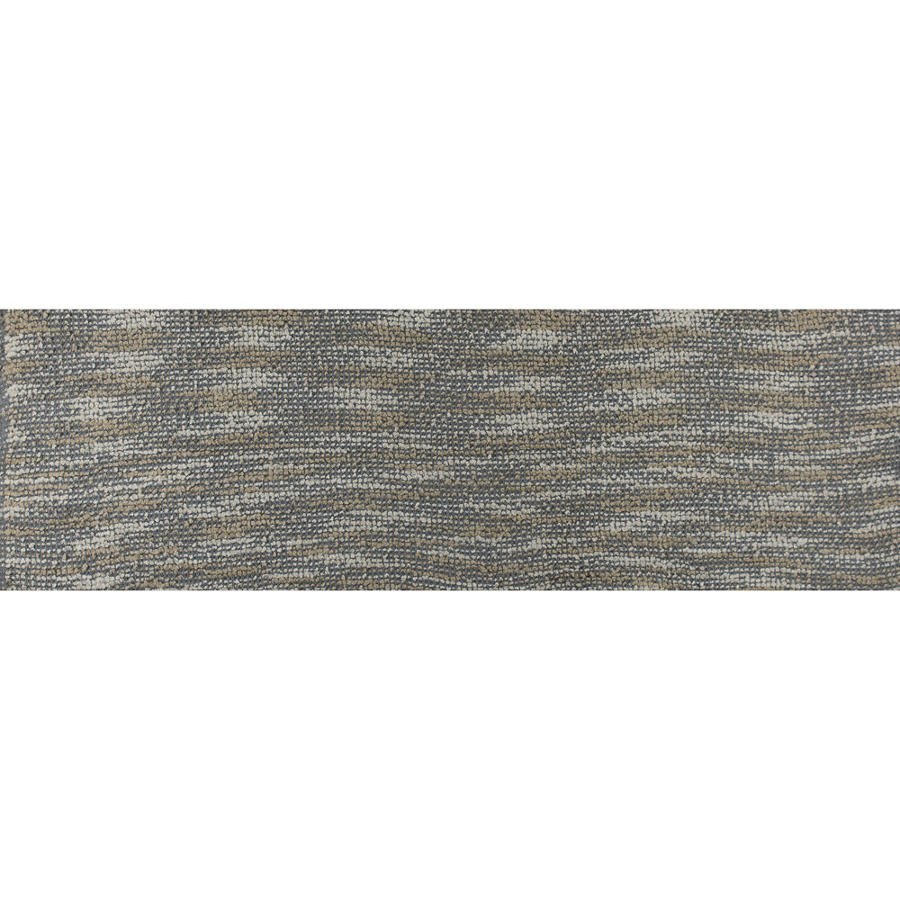 Griffin/Frozen Dew/White Cotton-Polyester Boucled Knit