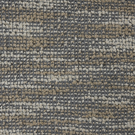 Griffin/Frozen Dew/White Cotton-Polyester Boucled Knit