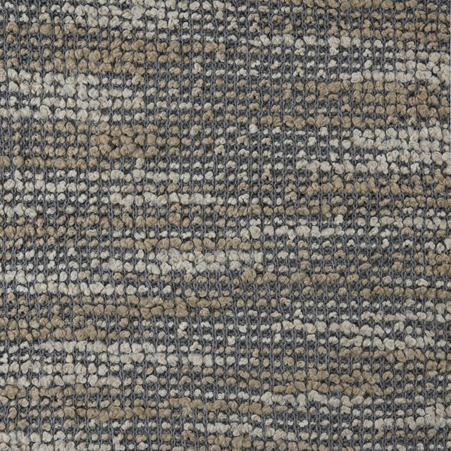 Griffin/Frozen Dew/White Cotton-Polyester Boucled Knit