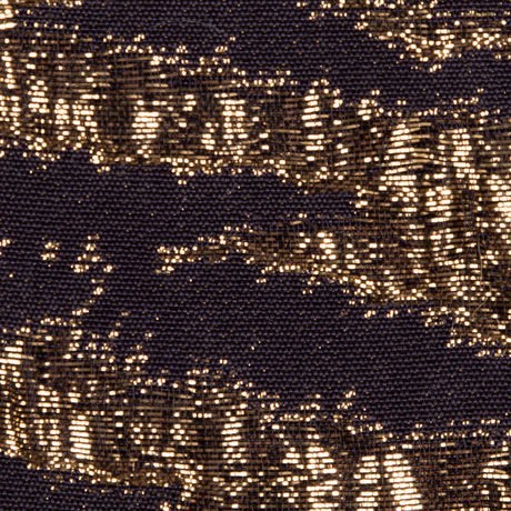 Phillip Lim Grape/Metallic Gold Abstract Silk Brocade/Jacquard