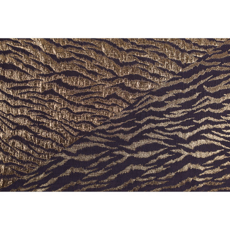 Phillip Lim Grape/Metallic Gold Abstract Silk Brocade/Jacquard