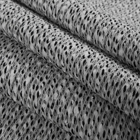 Black/White Novelty Blended Tweed