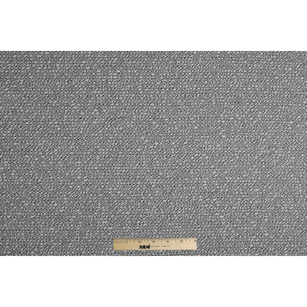 Black/White Novelty Blended Tweed