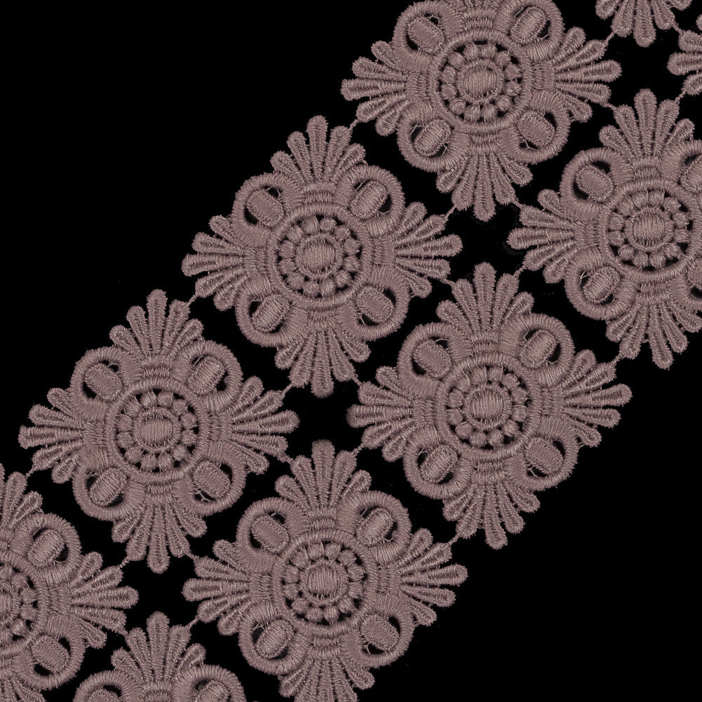 Taupe Venise Lace Trim - 3.5"
